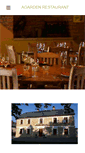Mobile Screenshot of agardenrestaurant.cz