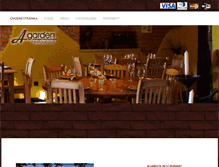 Tablet Screenshot of agardenrestaurant.cz